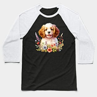 Clumber Spaniel Puppy Baseball T-Shirt